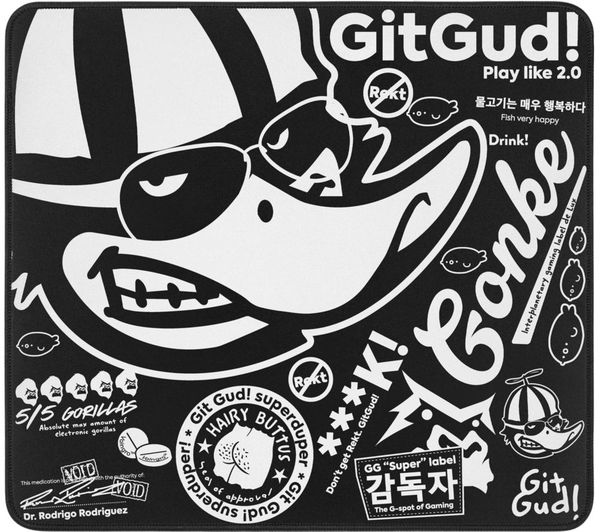 An image of GITGUD Busyday Mouse Mat - Multi-color, L