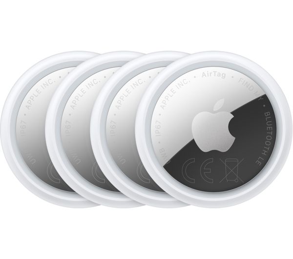 An image of APPLE AirTag (2nd Generation) Bluetooth Tracker - Pack of 4