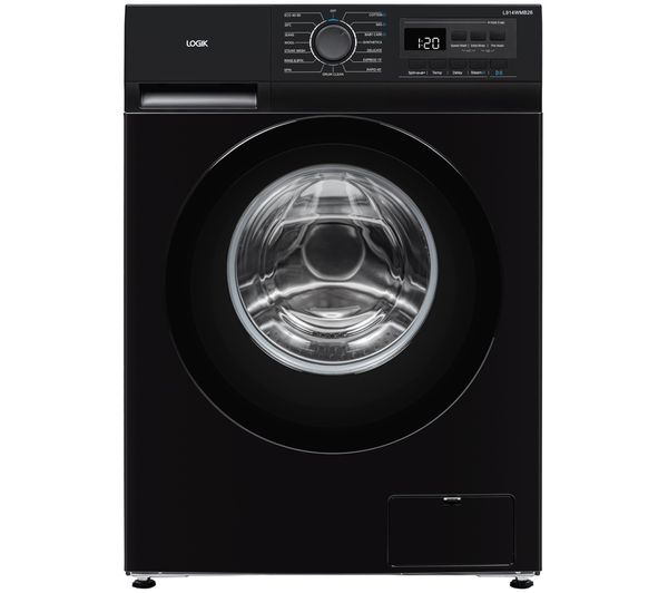An image of LOGIK L914WMB26 9 kg 1400 Spin Washing Machine - Black
