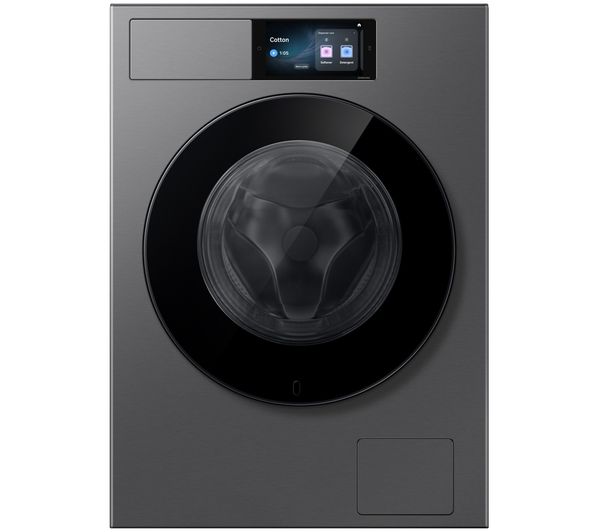 An image of SAMSUNG Series 9 WF90H09C4ST1 WiFi-enabled 9 kg 1400 Spin Washing Machine - Black