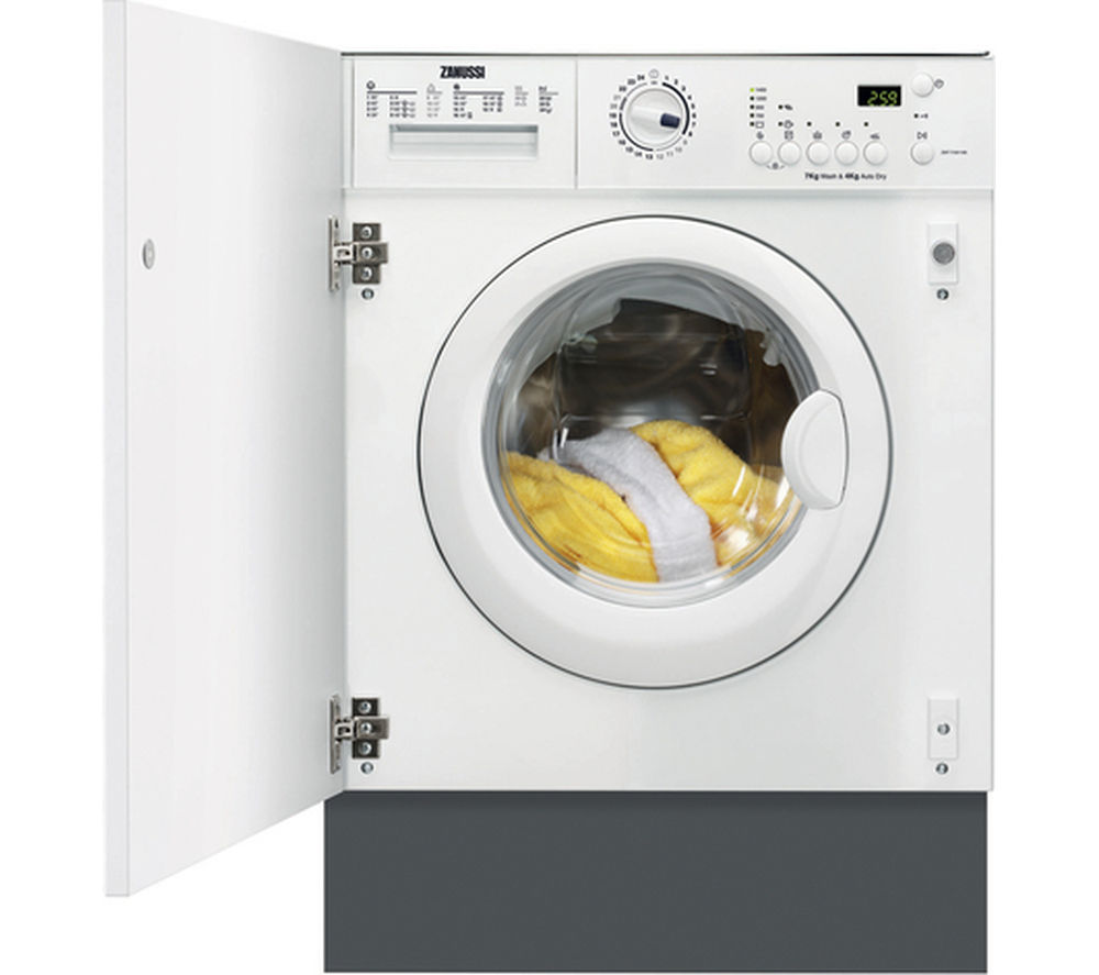 Buy ZANUSSI ZWI71401WA Integrated Washing Machine White Free