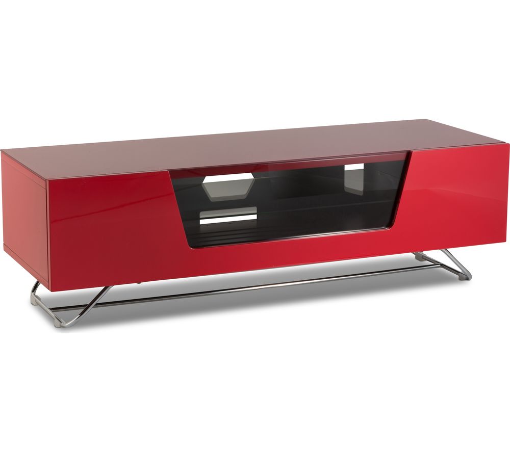 ALPHASON Chromium 2 1200 TV Stand - Red, Red