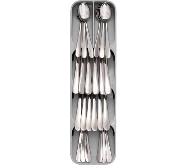 JOSEPH JOSEPH DrawerStore Cutlery Organiser - Grey, Grey
