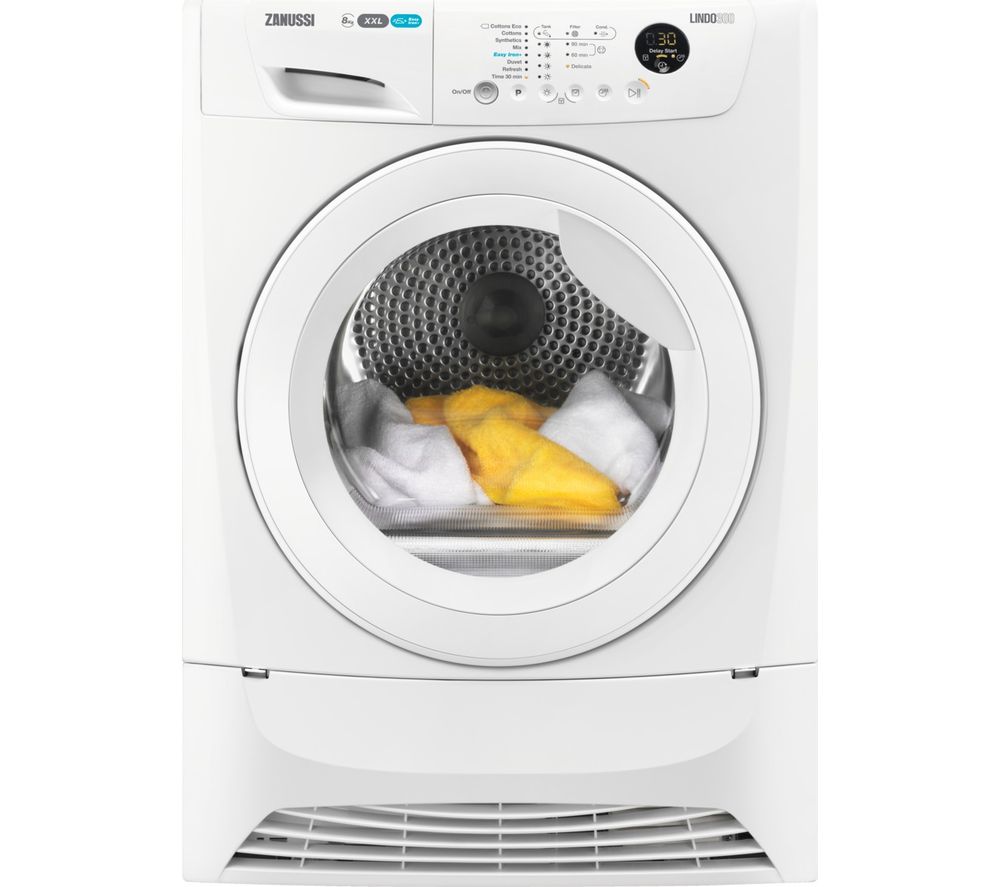 ZANUSSI ZDC8203WZ 8 kg Condenser Tumble Dryer Review