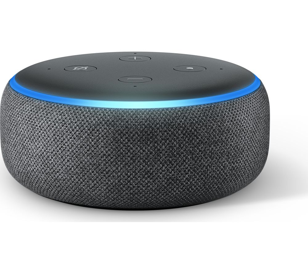 Buy Amazon Echo Dot 18 Charcoal Free Delivery Currys