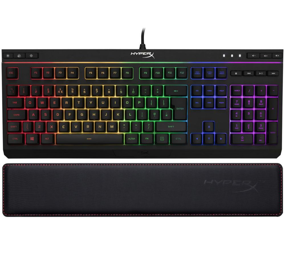 HYPERX Alloy Core™� RGB Gaming Keyboard & Wrist Rest Bundle