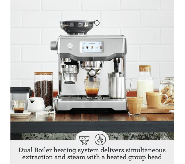 SES990BSS2G1UK1 SAGE the Oracle Touch SES990 Bean to Cup Coffee