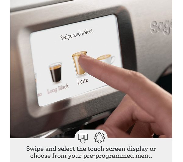 SES990BSS2G1UK1 SAGE the Oracle Touch SES990 Bean to Cup Coffee