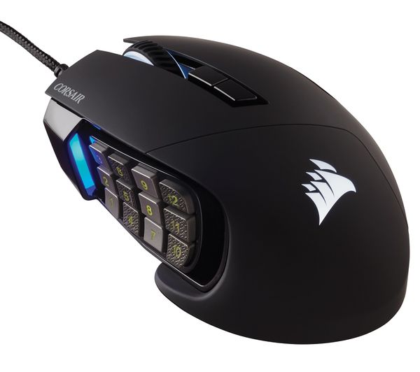 Image of CORSAIR Scimitar RGB Elite Optical Gaming Mouse