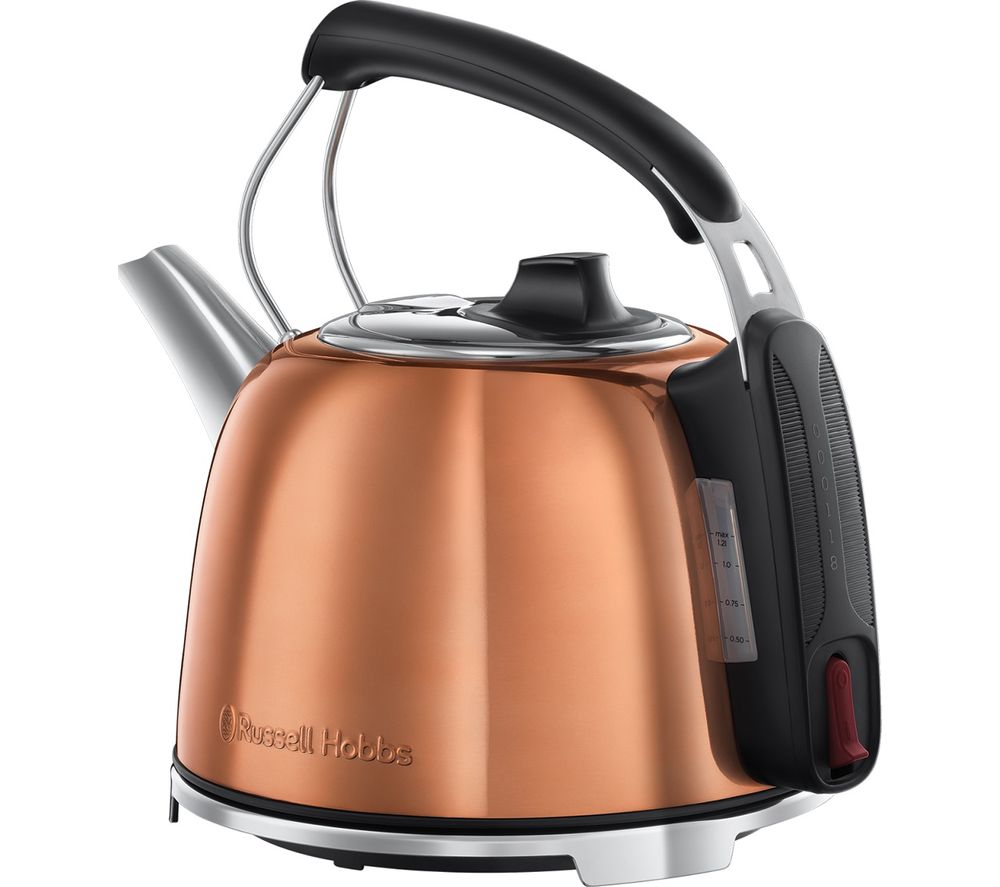 RUSSELL HOBBS K65 Anniversary Traditional Kettle - Copper