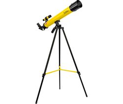 50/600 AZ Refractor Telescope - Yellow