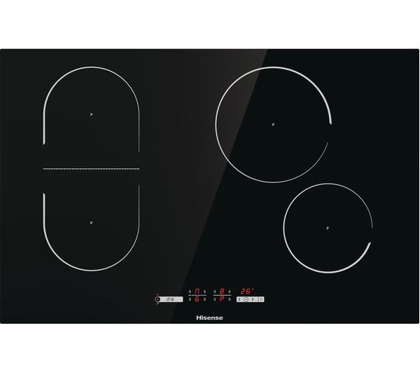 Image of HISENSE I8433C 80 cm Electric Induction Hob - Black