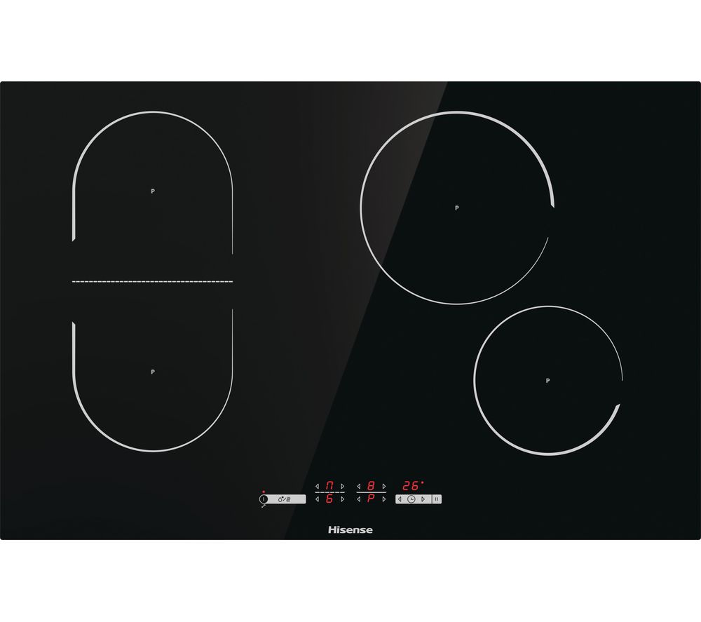 I8433C 80 cm Electric Induction Hob - Black