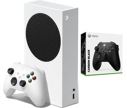 Xbox Series S & Xbox Wireless Controller (Carbon Black) Bundle - 512 GB SSD