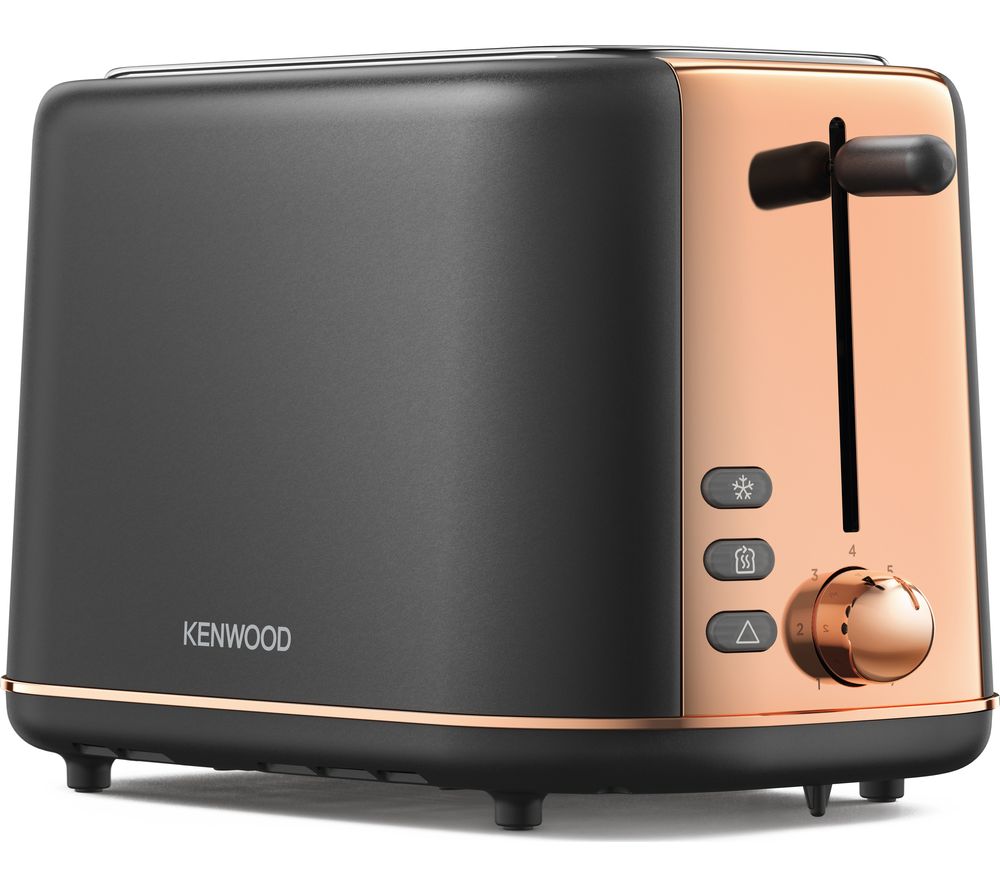 Buy KENWOOD Abbey Lux TCP05.C0DG 2Slice Toaster Black & Rose Gold