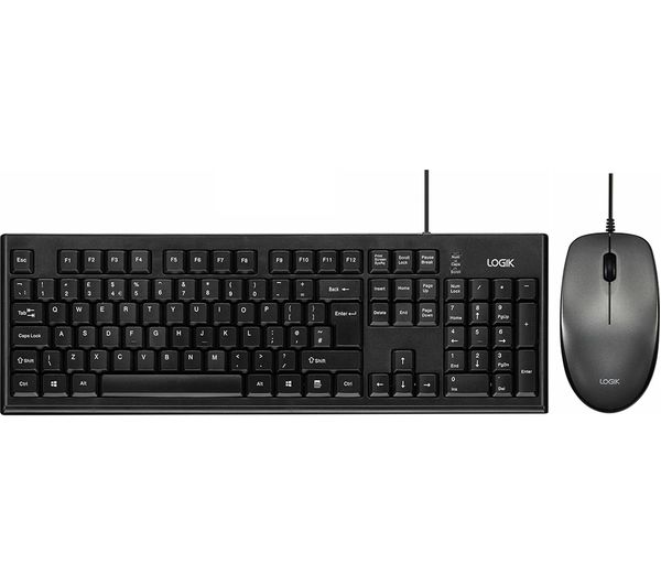Logik Lwdcs23 Keyboard Mouse Set
