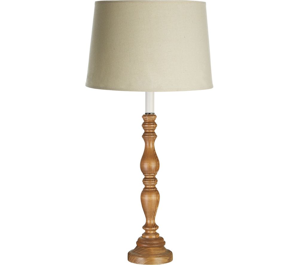 by Premier Candle Round Base Table Lamp