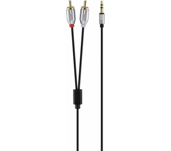 Image of SANDSTROM S35RCA23 RCA to 3.5 mm Audio Cable - 1.8 m