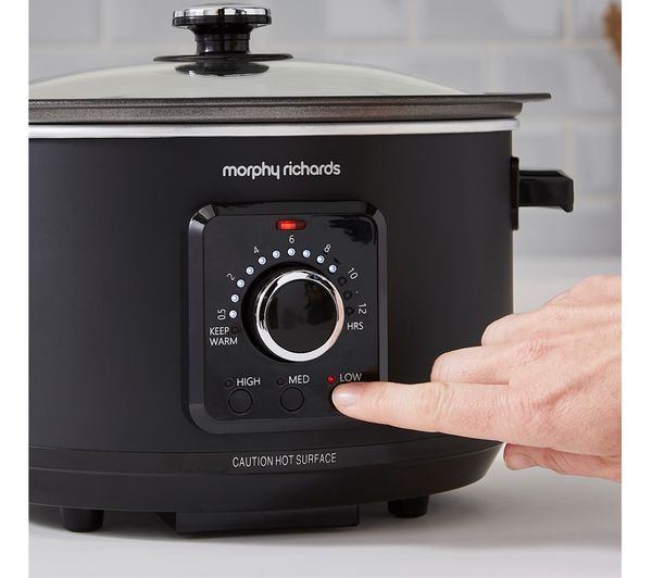 460021 MORPHY RICHARDS Easy Time 460021 Slow Cooker Black Currys