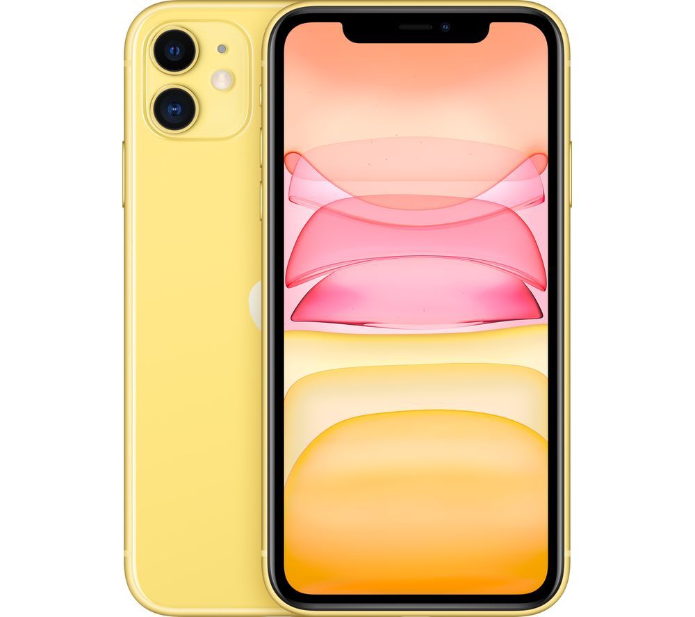 Refurbished iPhone 11 - 64 GB, Yellow (Excellent Condition)
