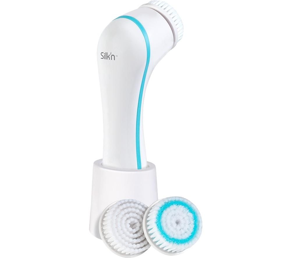 Pure Facial Cleansing Brush - White & Blue