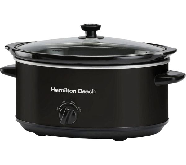 Hamilton Beach The Family Favourite Slow Cooker Black