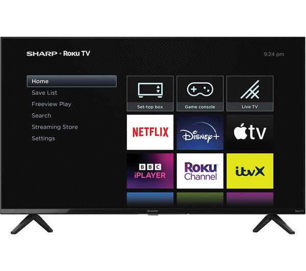 SHARP 2T-C40GD2725K Roku TV 40