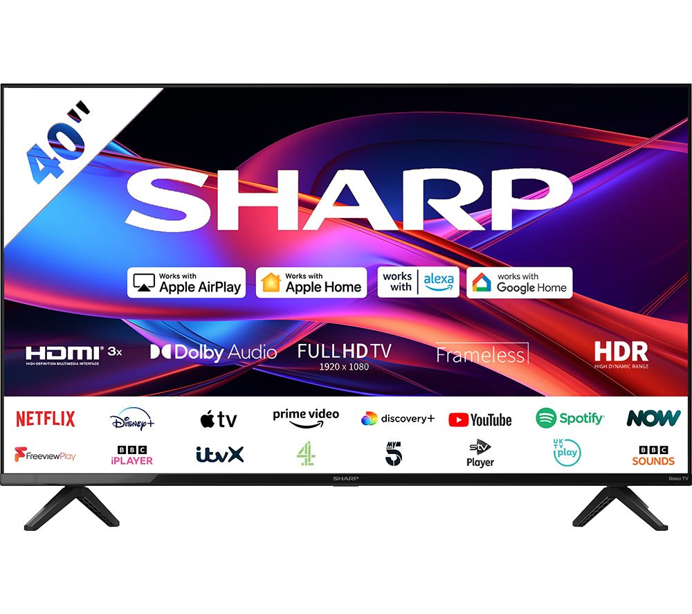 2T-C40GD2725K Roku TV 40" Smart HD Ready HDR LED TV