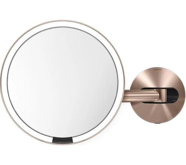 Simplehuman St3021 Led Sensor Mirror Rose Gold