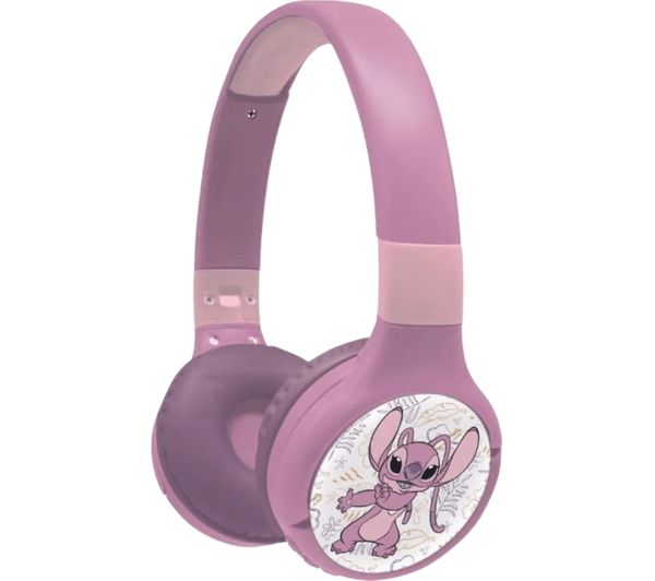 Lexibook Hpbt010d1 Wireless Bluetooth Kids Headphones Disney Stitch
