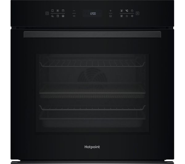 Hotpoint Class 6 Activemultiflow Hoi68ct0sbuk Electric Steam Oven Black