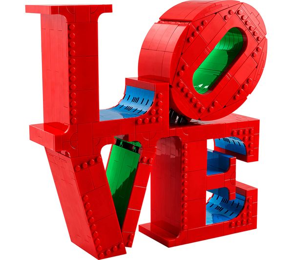 Lego Art 31214 Love Sculpture Home Décor Set For Adults