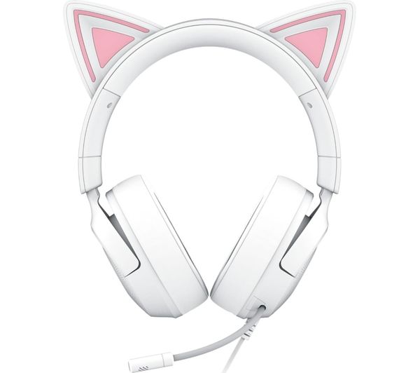 RAZER Kraken Kitty V3 X Gaming Headset - White