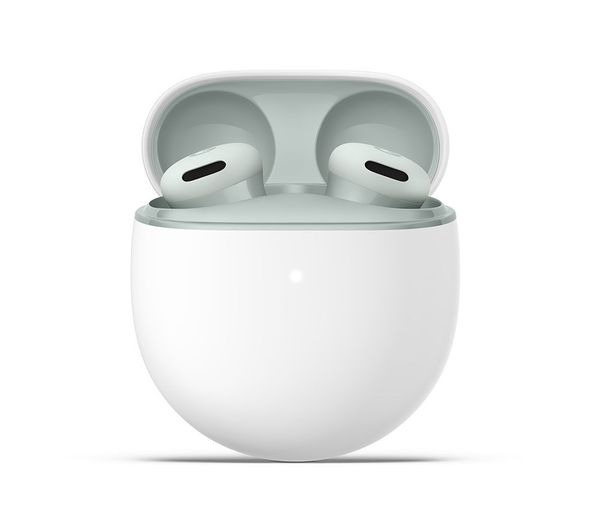 An image of GOOGLE Pixel Buds 2a Wireless Bluetooth Noise-Cancelling Earbuds - Fog