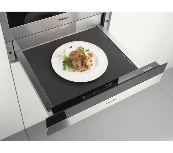 Buy MIELE ESW6114 Warming Drawer CleanSteel Free Delivery Currys