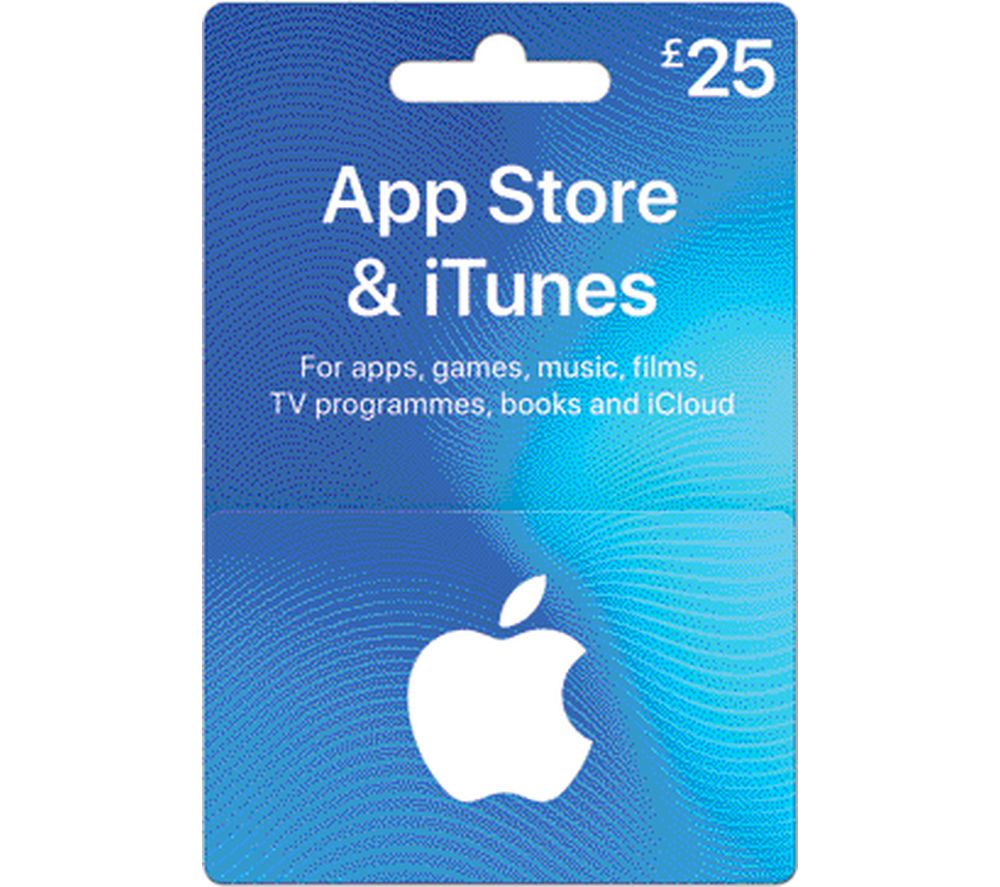 Buy ITUNES £25 App Store & iTunes Gift Card Free