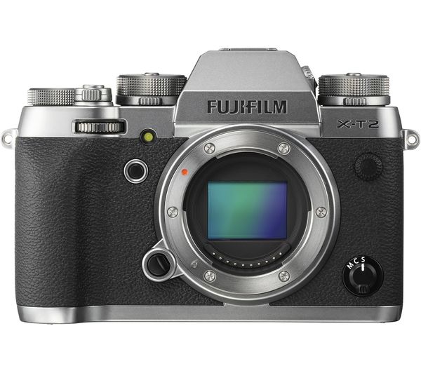 FUJIFILM X-T2 Compact System Camera - Graphite, Body Only, Graphite