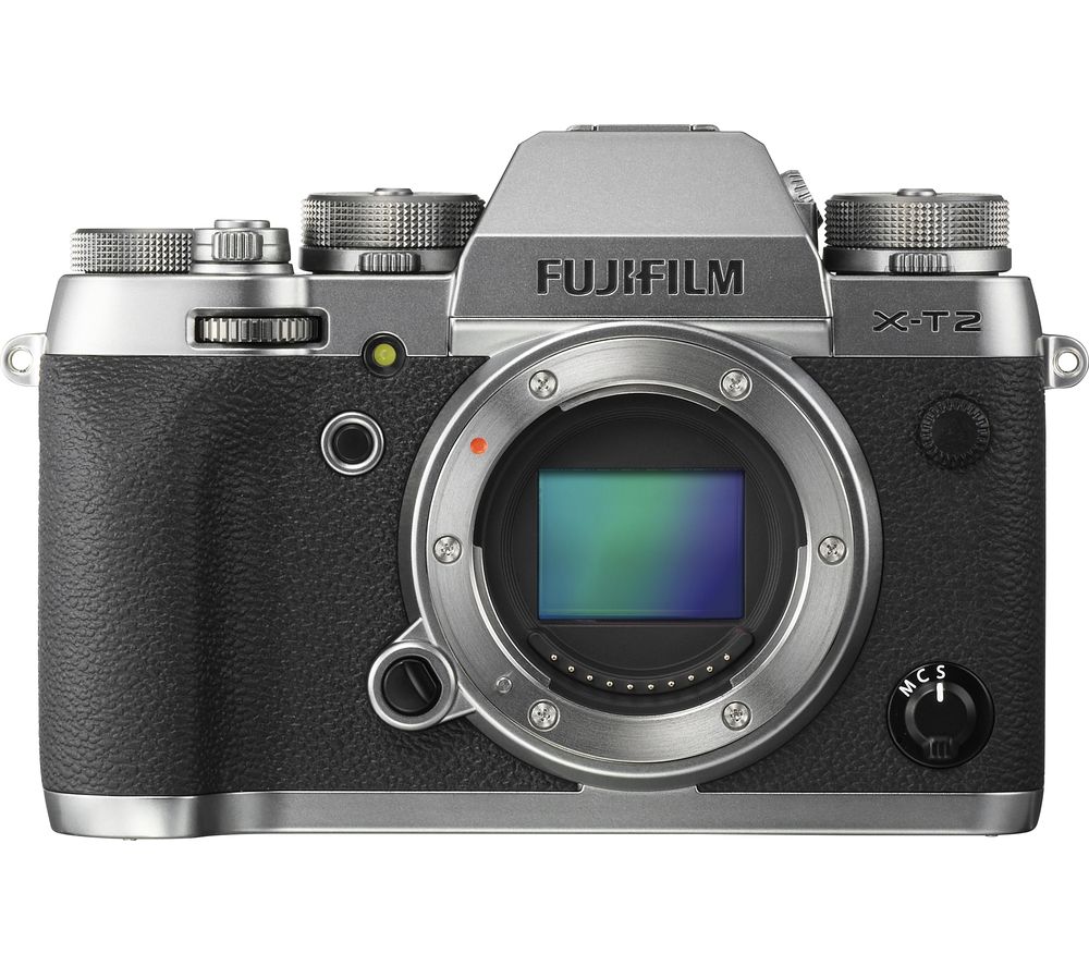 FUJIFILM X-T2 Compact System Camera – Graphite, Body Only, Graphite