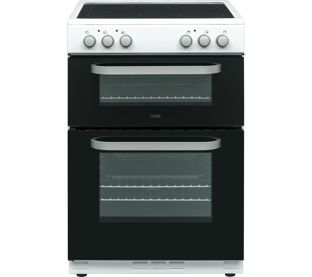 white electric oven and hob