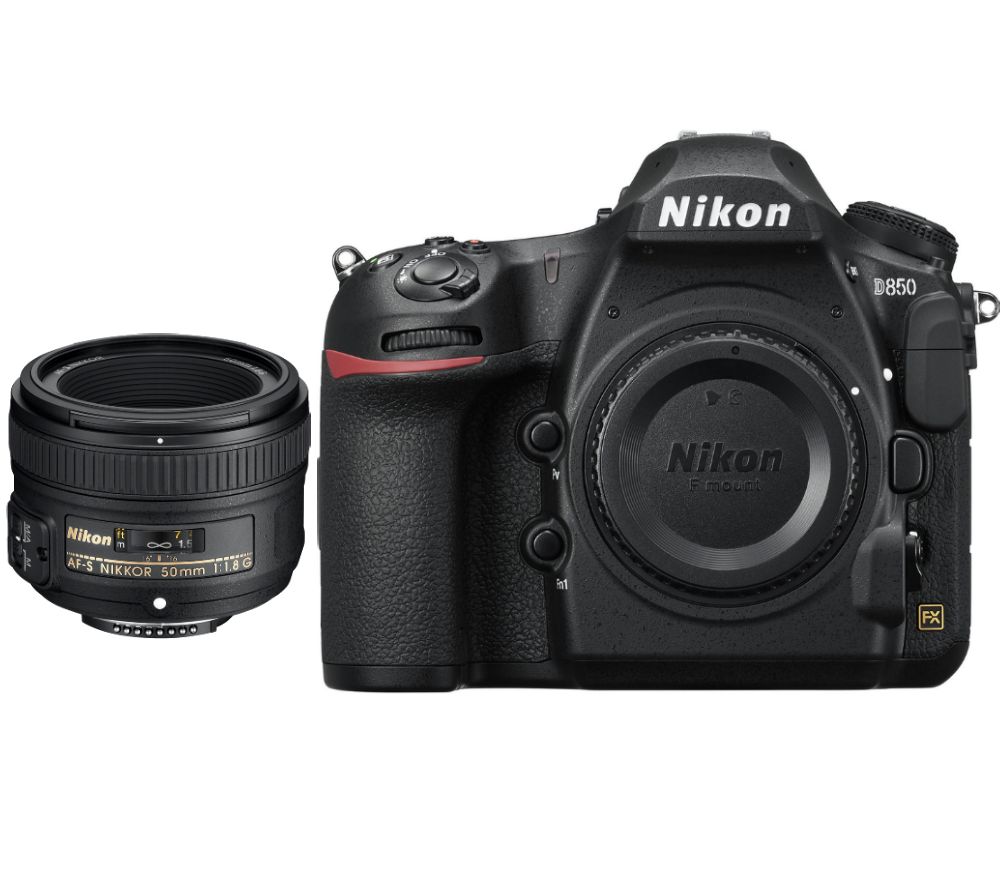 Buy NIKON D850 DSLR Camera & AFS NIKKOR 50 mm f/1.8 Standard Prime