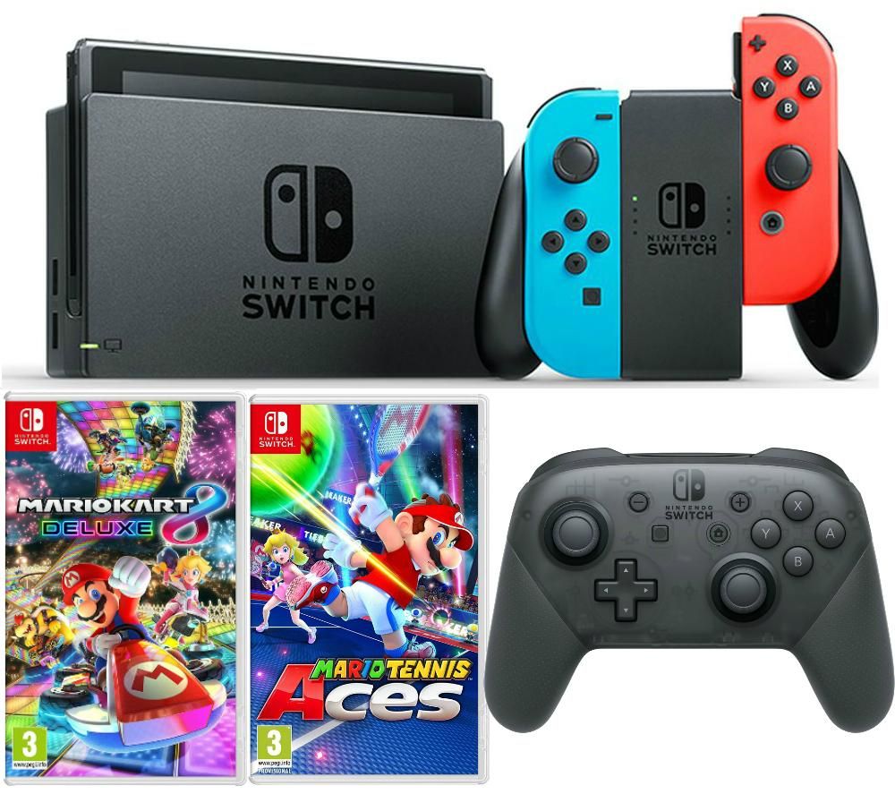 NINTENDO Switch Neon Red