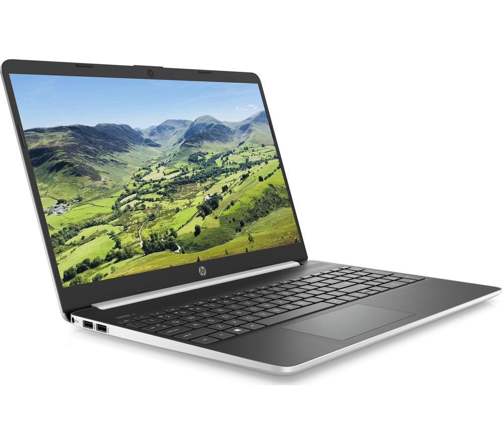 HP 15s-fq1514sa 15.6 Laptop - Intel® Core™ i3, 128 GB SSD, Silver