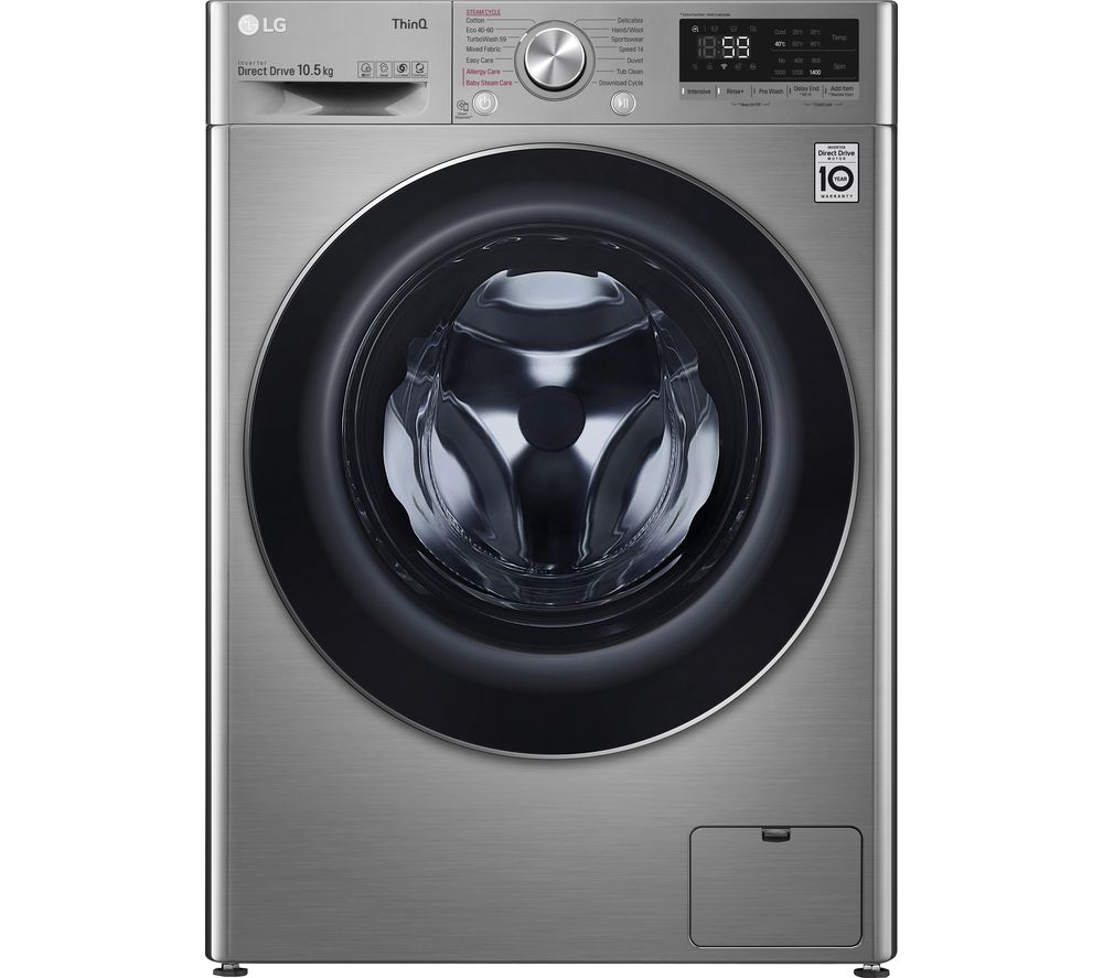 LG TurboWash with AI DD V7 F4V710STSE WiFi-enabled 10.5 kg 1400 Spin Washing Machine Review