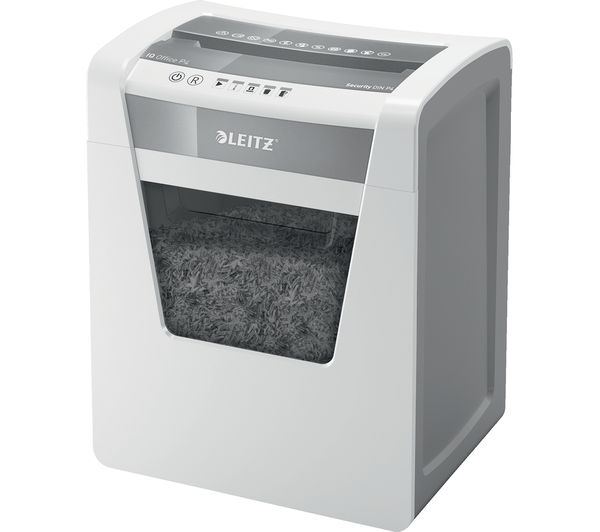 Leitz Iq Office P4 Cross Cut Paper Shredder