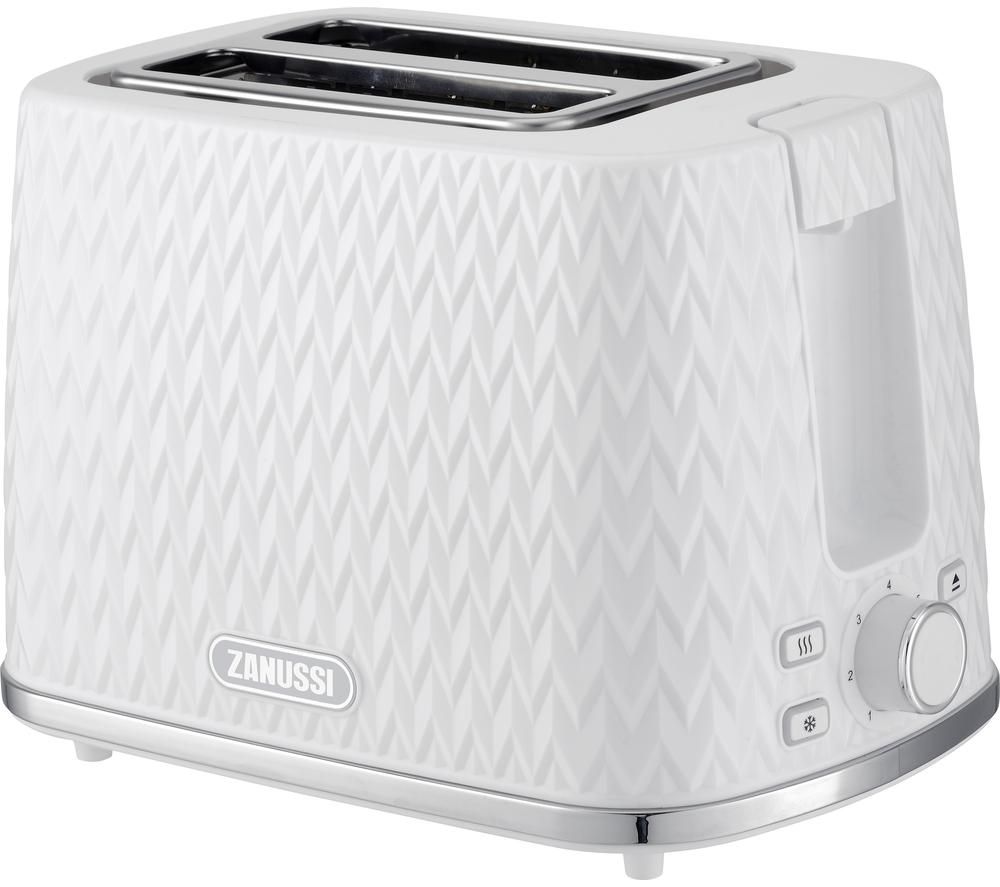 ZANUSSI ZST-6550-WT 2-Slice Toaster - White