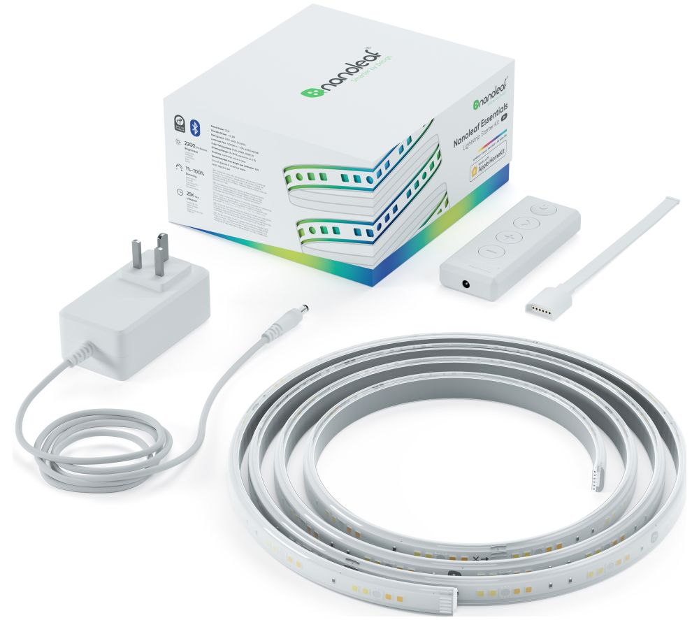 NANOLEAF NL55-0002LS-2M Essentials Smart LED Light Strip Starter Kit - 2 m