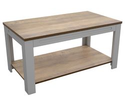 Whitesands FT90WSSG Coffee Table - Wood & Grey