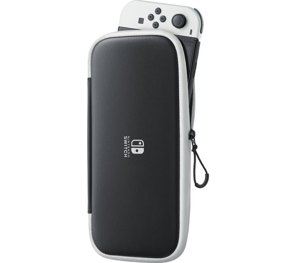 white nintendo switch carrying case