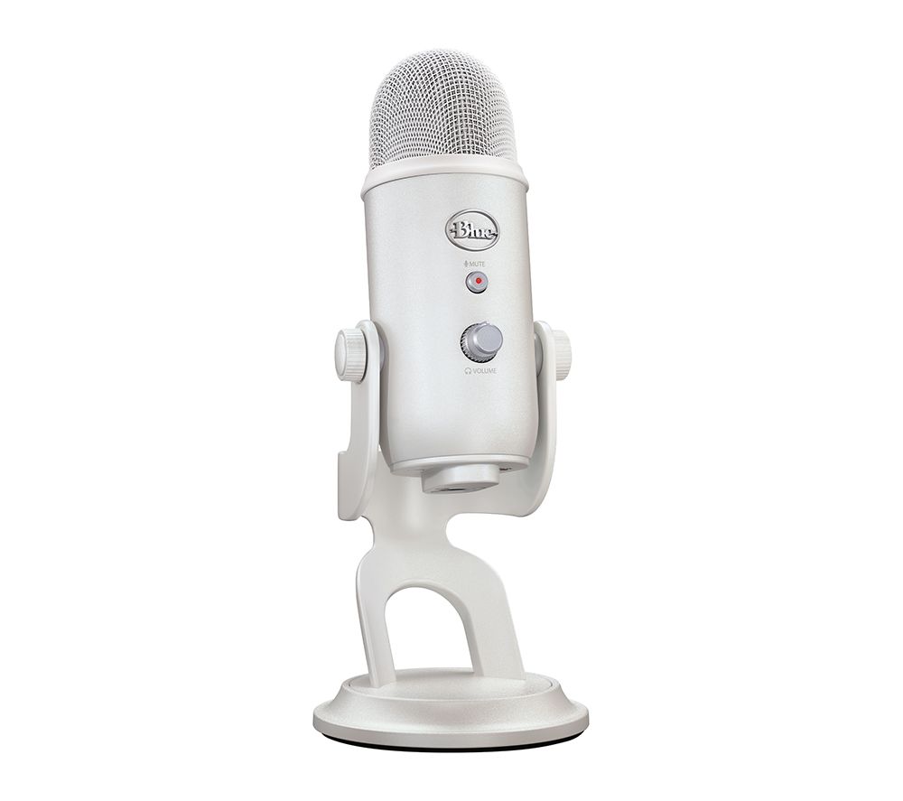 Yeti Aurora USB Streaming Microphone - White Mist