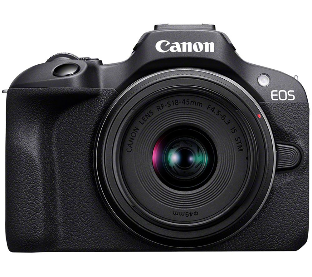 EOS R100 Mirrorless Camera with RF-S 18-45 mm f/4.5-6.3 IS STM Lens